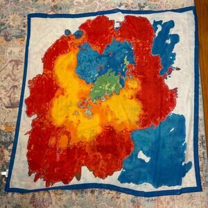 Vintage Y2K funky sheer scarf